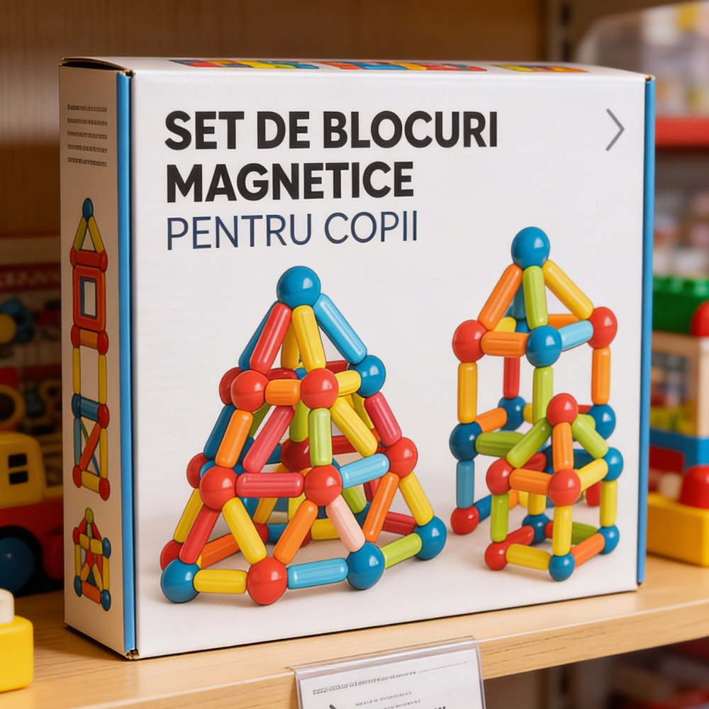 Set de Blocuri Magnetice