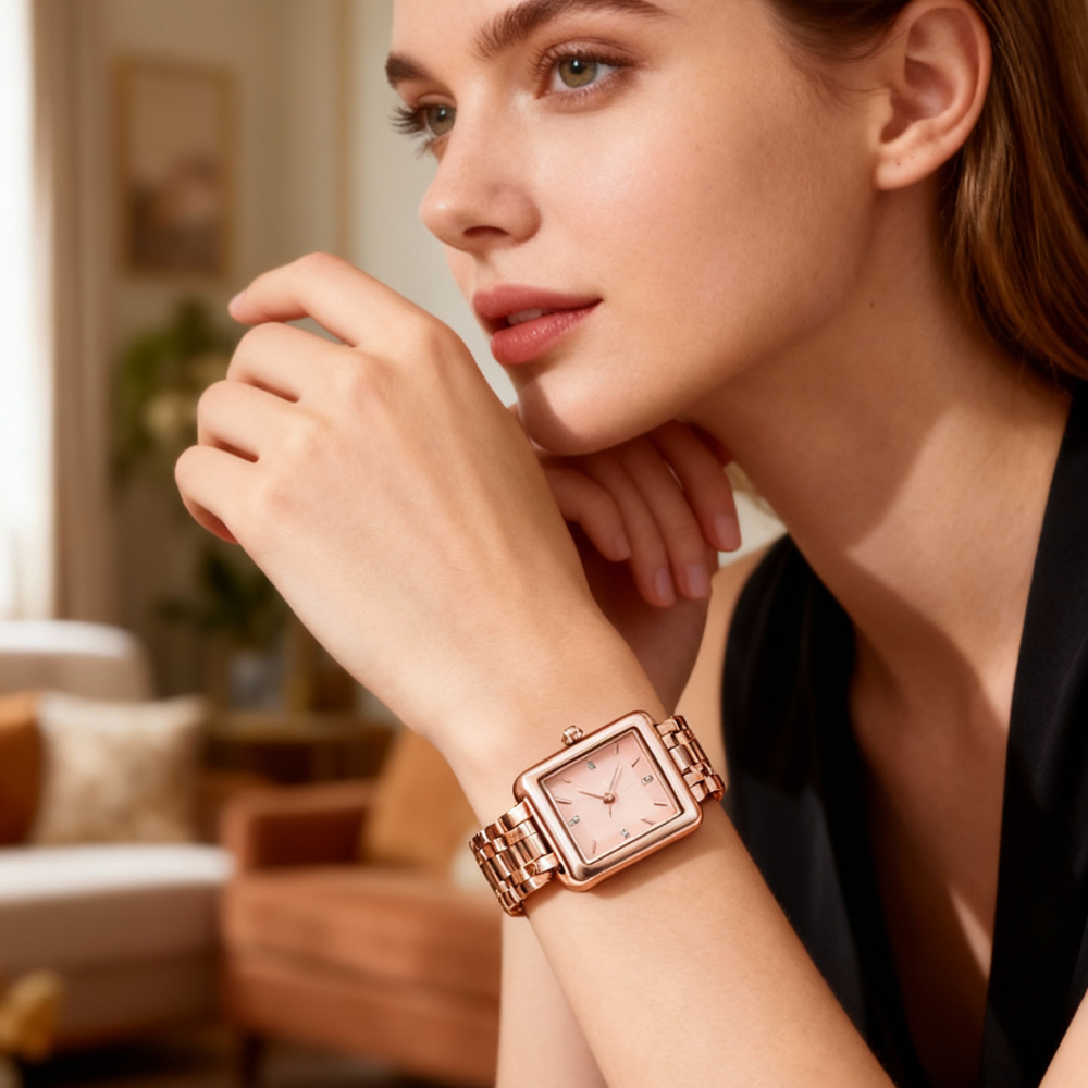 Ceas Elegant Rose Gold